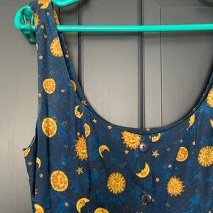 Pretty cotton summer Maxi dress, Size L